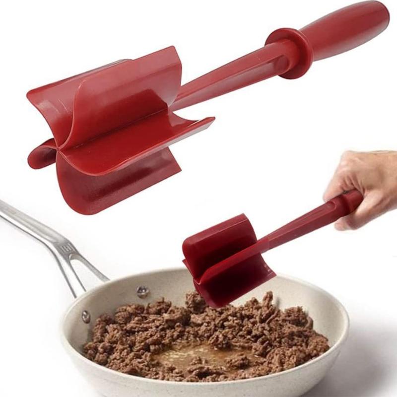 Premium Heat Resistant Meat Chopper Smasher Hamburger Meat Ground Beef Turkey
