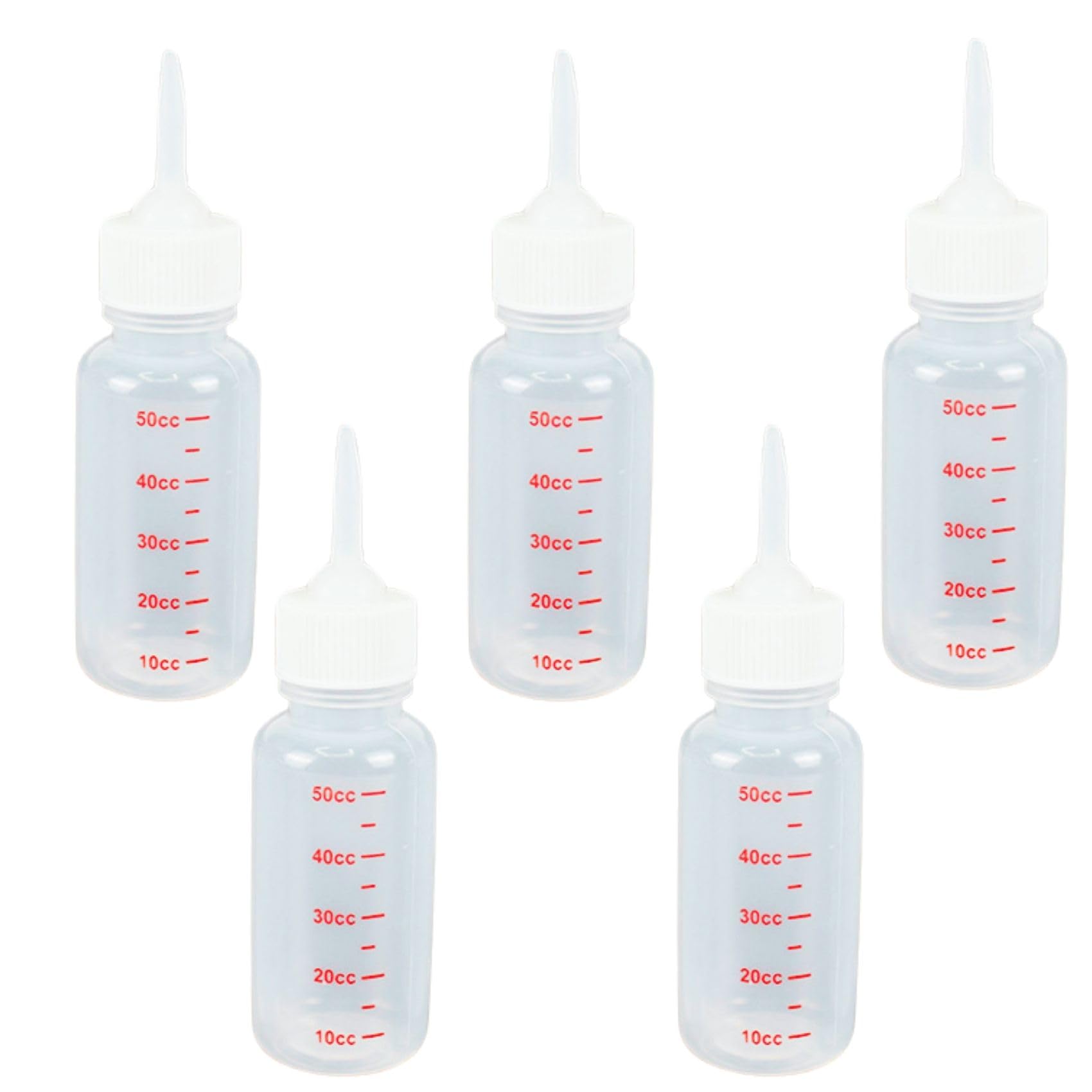 

Cartuccia Pet Feeding 50ml Capacity with 3mm Set of with for Dogs and Cats Bottles, Ultra-Fine Nipples, 5, Infuser, белый