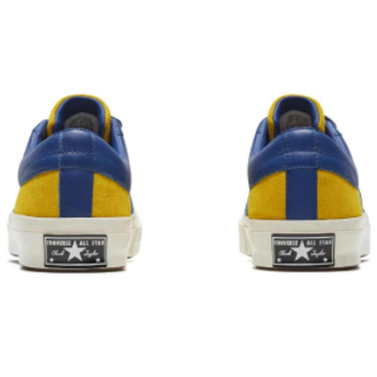 Converse One Star Academy Low Collegiate Suede Lemon Midnight Lake Unisex Sneakers Egret 167136C