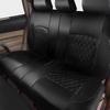Diamond Quilted Car Seat Cover - PU Leather & PVC for Export to Europe & America
