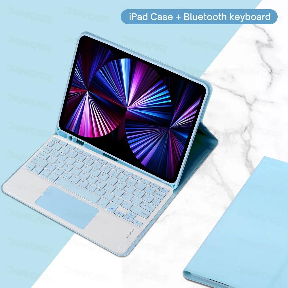 For IPad Keyboard with Case for New Ipad Air 11 M3 2025 Funda Separable Keyboard Cover