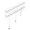 Estante de almacenamiento de joyas de acrílico transparente Soportes de joyería para montaje en pared Organizadores Almacenamiento y organización para el hogar