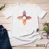 New Mexico State Zia Vintage Retro-Modern Design T-Shirt Unisex T-shirt