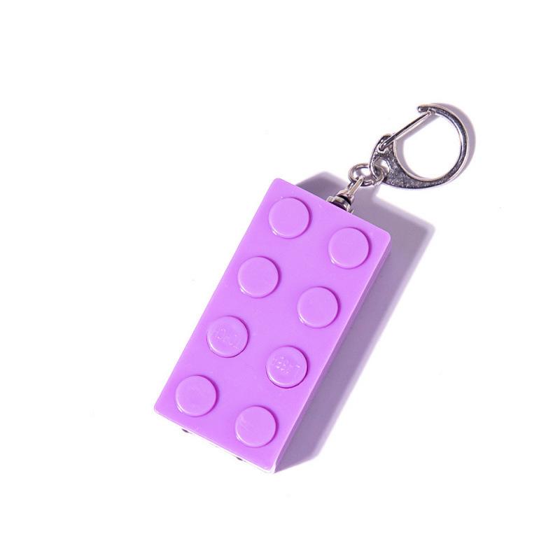 Glow-in-the-Dark Infrared Building Blocks Laser Flashlight Pet Toy Keychain Gift