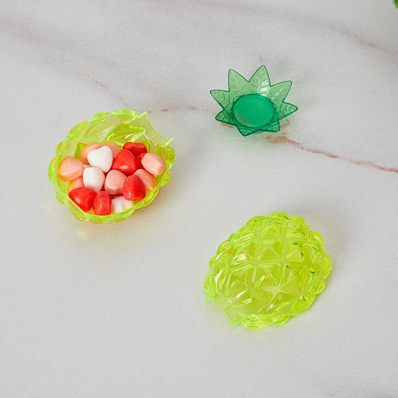 5Pcs Transparent Pineapple Strawberry Watermelon Candy Box Gift Packing Boxes For Birthday Wedding Baby Shower Party Decor