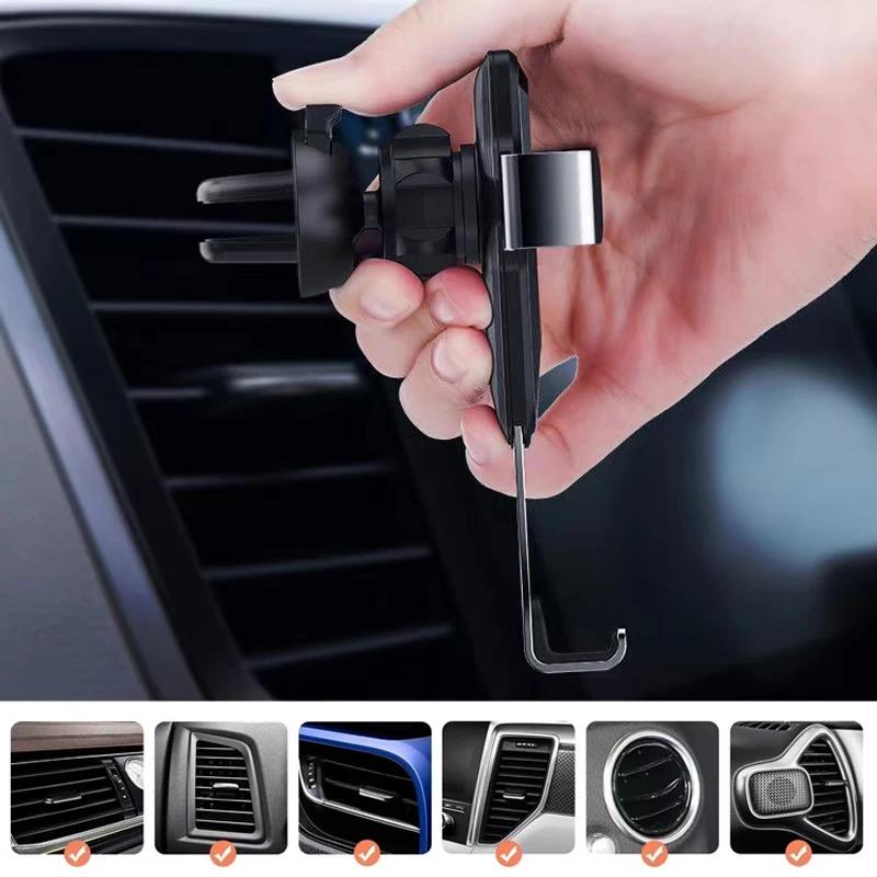 Car Air Vent Phone Holder Auto Clamp Support Stand Car Air Vent Phone Holder for Mercedes Benz B/C/E/S Class A Class C200L GLC