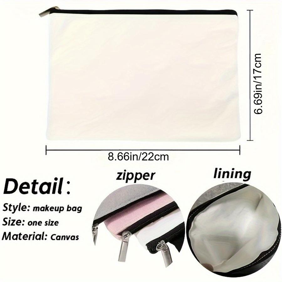 1pc Portable Printed with Golden Moon and Sun Patterns Zipper Bag, Multifunctional Cosmetic Bag Storage Bag.