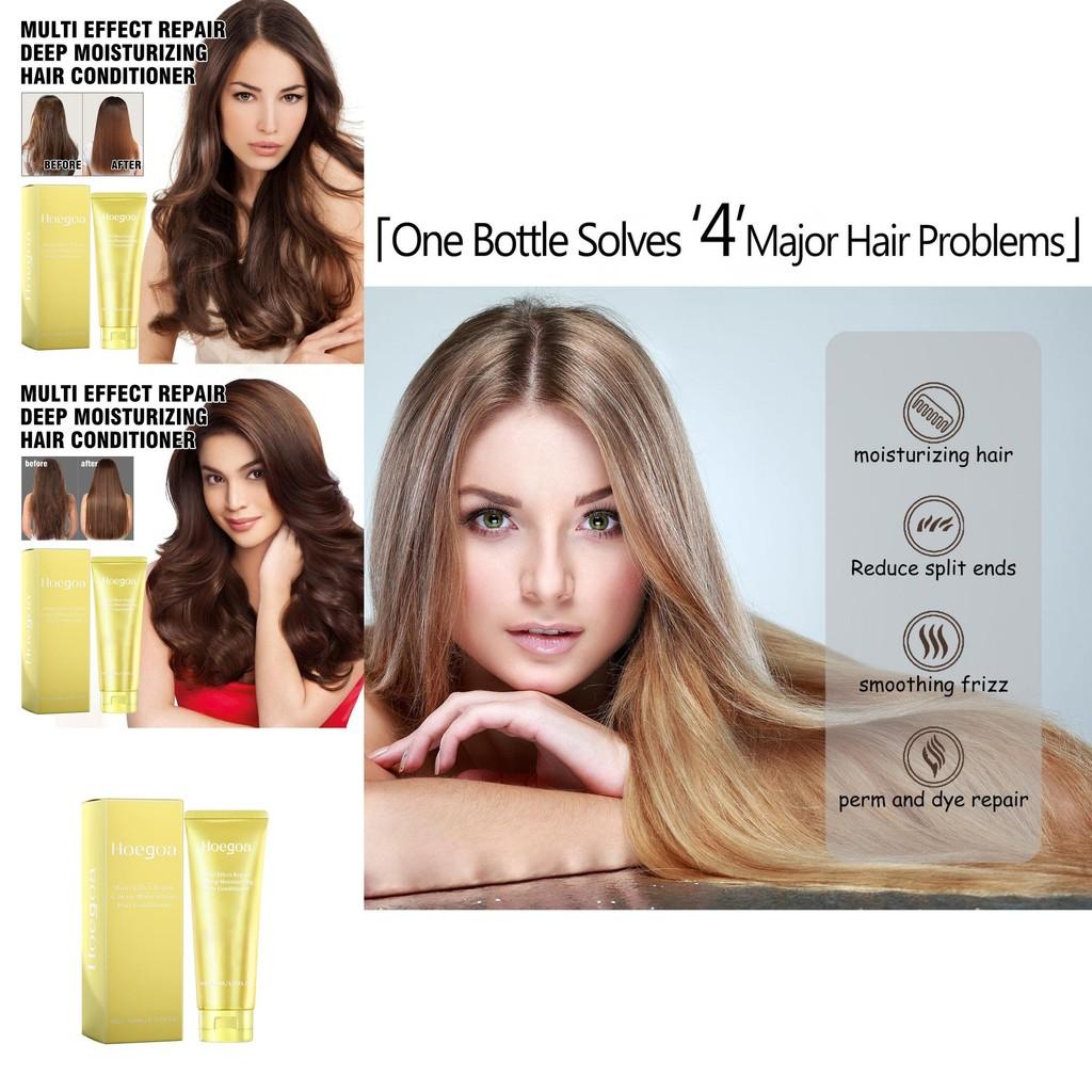 Hoegoa Multi-effect Moisturizing Hair Conditioner For Deep Repair And Frizz Control