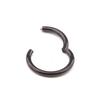 1 Pc 16G 14G Hinged Segment Hoop Ring Stainless Steel Lip Nose Septum Piercing