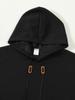 2024 European Men's Quilted Jacquard Plaid Cotton Long-Sleeve Hooded Sweatshirt
