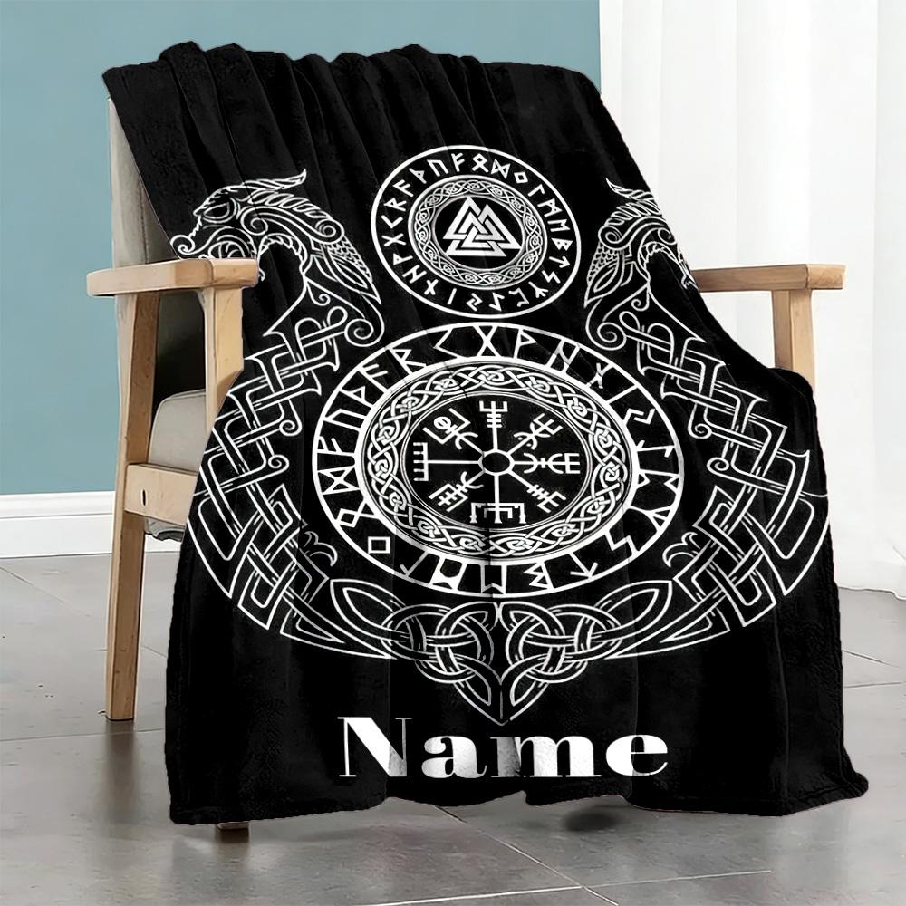 Culture Personalized Name Blanket Throw Personalized Blanket Durable Comfort Suitable for Office Office Chair Living Room Picnics