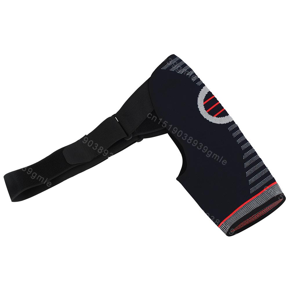 

Регулируемая плечевая поддерживающая повязка для фитнеса, защита плечевого пояса, боль в суставах, спортивное тренировочное оборудование, безопасный протектор плеча L-XL