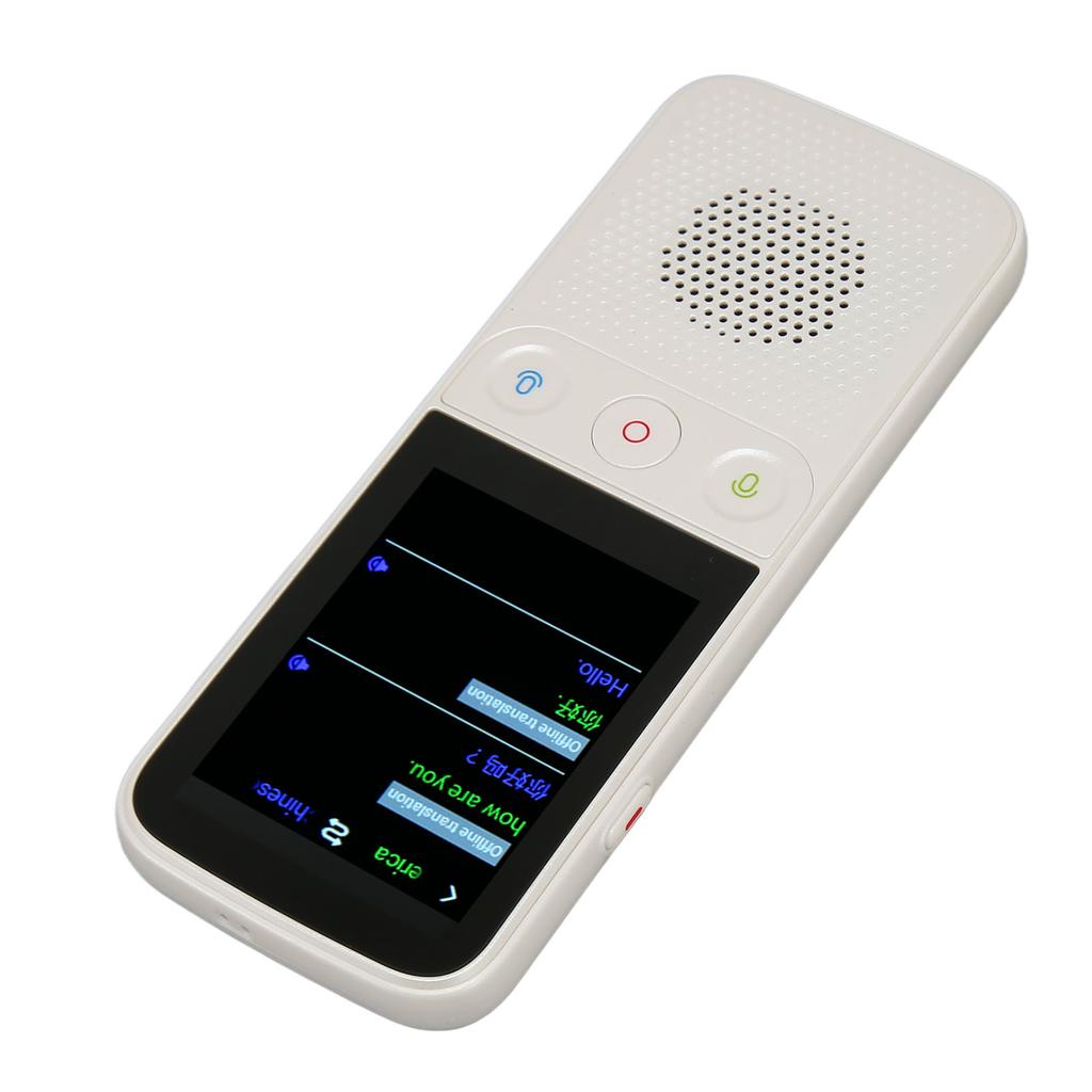 112 Languages Smart Voice Translator 2.4inch   1GB   8GB ROM Portable WiFi Language Translator Device