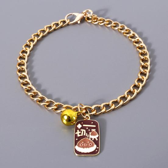 Haustier-Halskette, Mini-Glocken-Design, glänzende visuelle Wirkung, helle Farbe, allergiefrei, lang