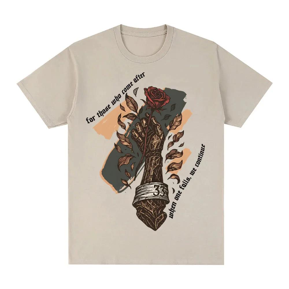 

Expedition 33 T-Shirt For Those Who Come After Tee When One Falls We Continue Gamer Gift Gustave Clair Obscur Clothing 2XL