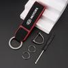 RAWN4 High Grade Leather Car Keychain With Keyring For Kia Rio Picanto Sportage Niro Morning Ceed ProCeed Stonic KN Venga Cerato Forte