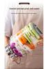 Glass Sealed Jar for Pickled Vegetables, Large Caliber Kimchi & Sauerkraut, Thickened Food-Grade Design