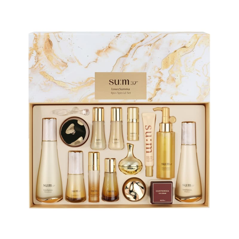 37 Rosic Summa 4-piece set / Skin, Lotion, Essence, Cream