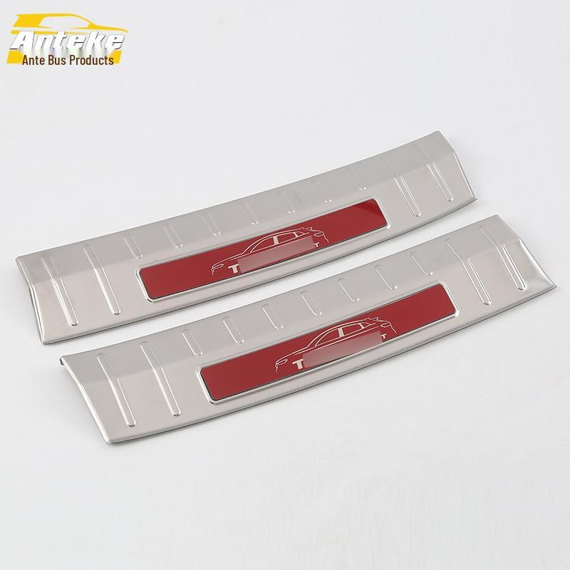 Stainless Steel Rear Guard & Trunk Protector for 2018 Tange