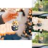 Cute Cartoon Animal Acrylic Hanging Decoration For Stylish Home And Car Decor