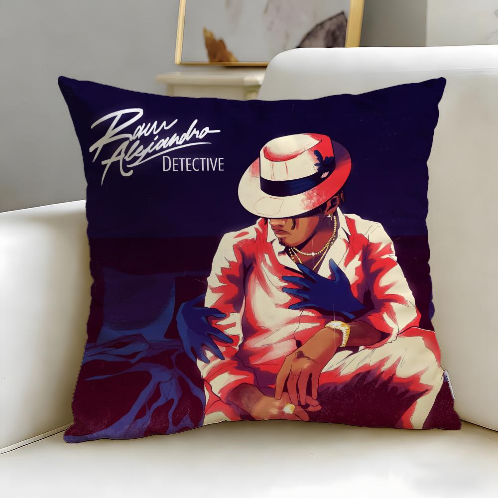 Beliebter Sänger Rauw Alejandro Kissenbezug Weich & Leicht zu Waschen – Vielseitig für Sofa, Bett, Reisen und Büro