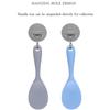 Cleaning Hanging Hole Kitchen Utensils Silicone Rice Spoon High Temperature Resistant Non-stick