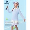Navigare Italian Small Sailboat Kidsren's Polo Shirt Spring Girls' Long-Sleeved Sun Protection Breathable Sports Top