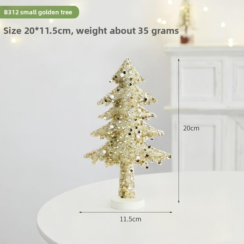 Christmas Table Decoration Items, Atmosphere-sustaining Scene Setting, Arrangement, Non-woven Fabric Three-dimensional Christmas Tree