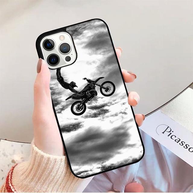 Moto Cross motorcycle sports Phone Case For iPhone 17 Air 16 15 14 13 12 Pro Max Plus Max Cover Shell