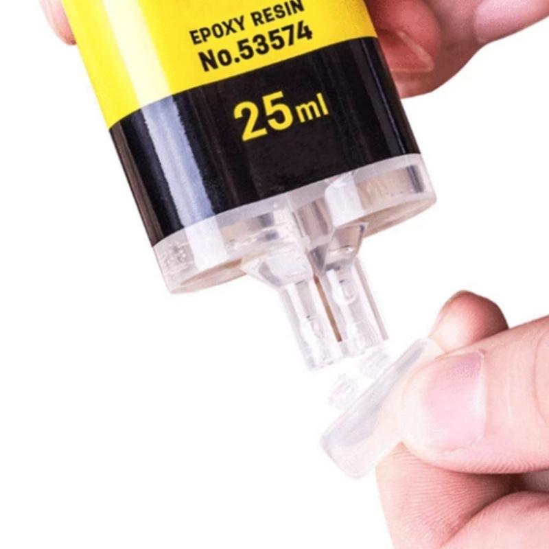 4ml/25ml 2 Minutes Curing Super Liquid AB Glue For Office Home Supply Glass Metal Rubber Waterproof Strong Adhesive Glue