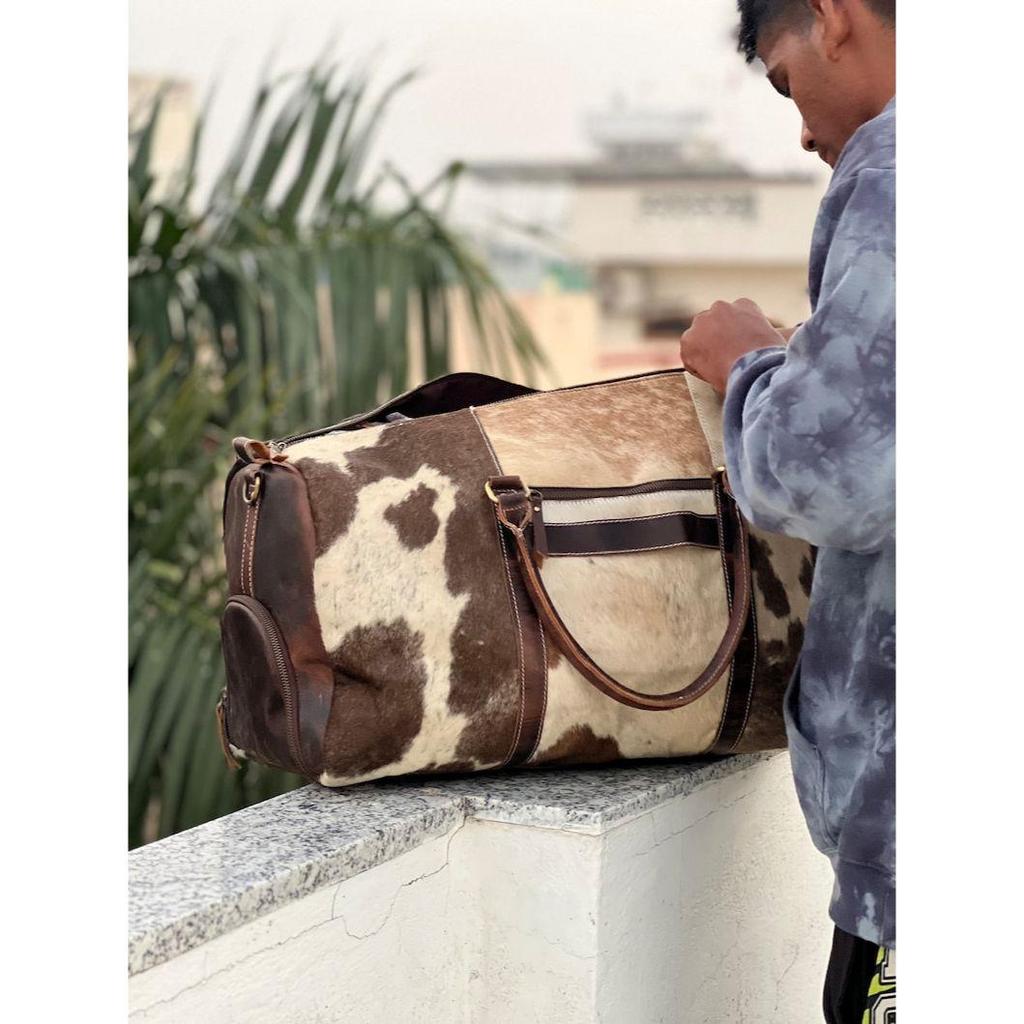 Duffelbag, Weekendbag Reiseveske, Håndbåret Skinnveske for Kvinner/Menn, Reiseveske for Gutter og Jenter, Gymbag, Skulderduffelbag