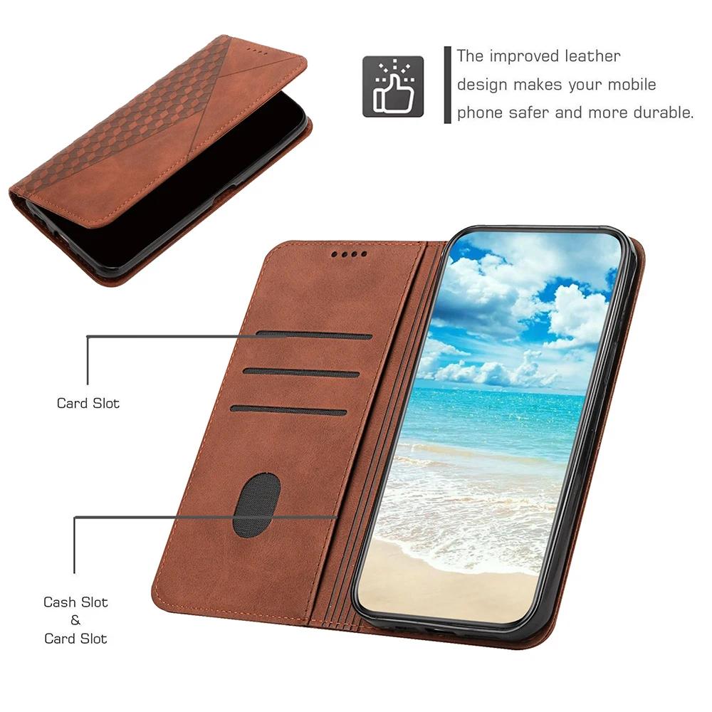 Leder Hülle Für OPPO Reno 13 12 F 13F 12F A80 A79 A60 A40 A3 A5 Pro Realme 14 Pro Plus C75 C67 C63 C61 C53 Kartenfach Buch Hülle