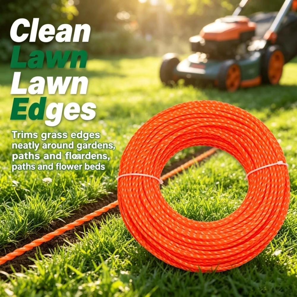 2.4mm 2.7mm 3mm Diameter Grass Trimmer Rope Nylon Material Brush Cutter Line Professional Use