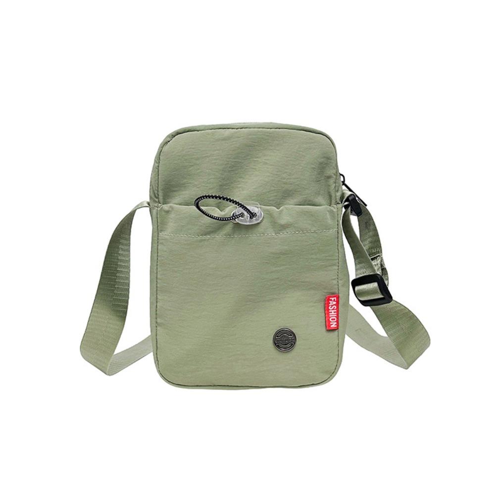 Waterproof Water Bottle Carrier Bag Solid Color Water Cup Bag Drawstring  Crossbody Bag  Girls