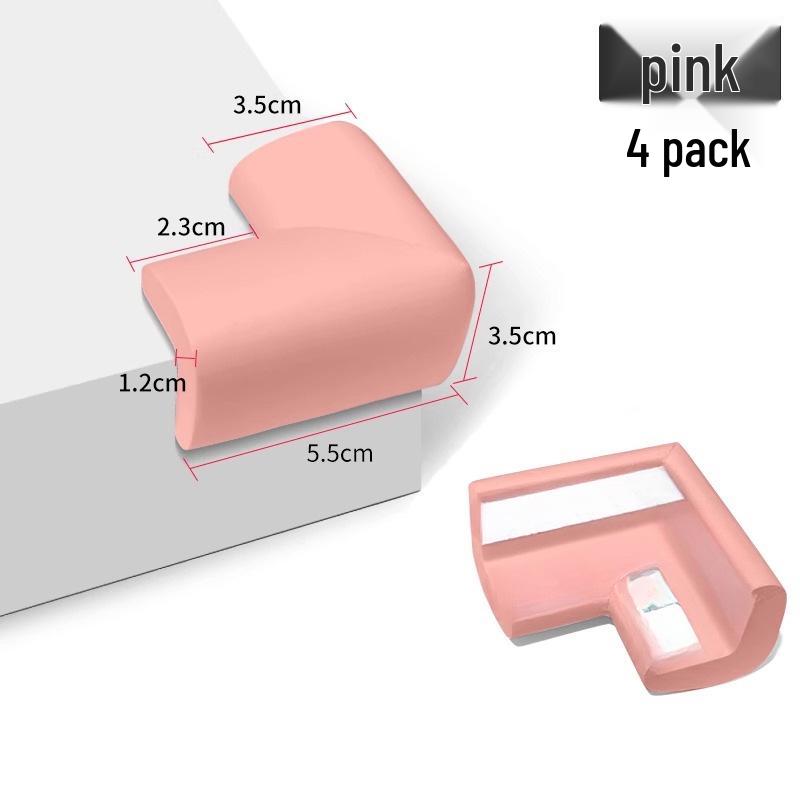 Silikon-Tischkantenschutz - Kollisionsschutz, Stoßschutz, Weiches Möbel-Sicherheitsset.