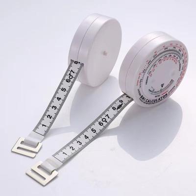 Automatic Telescopic BMI Tape Measure Soft Sewing Accessories Sewing Ruler Physical Health Management Round Waist Tape Measure