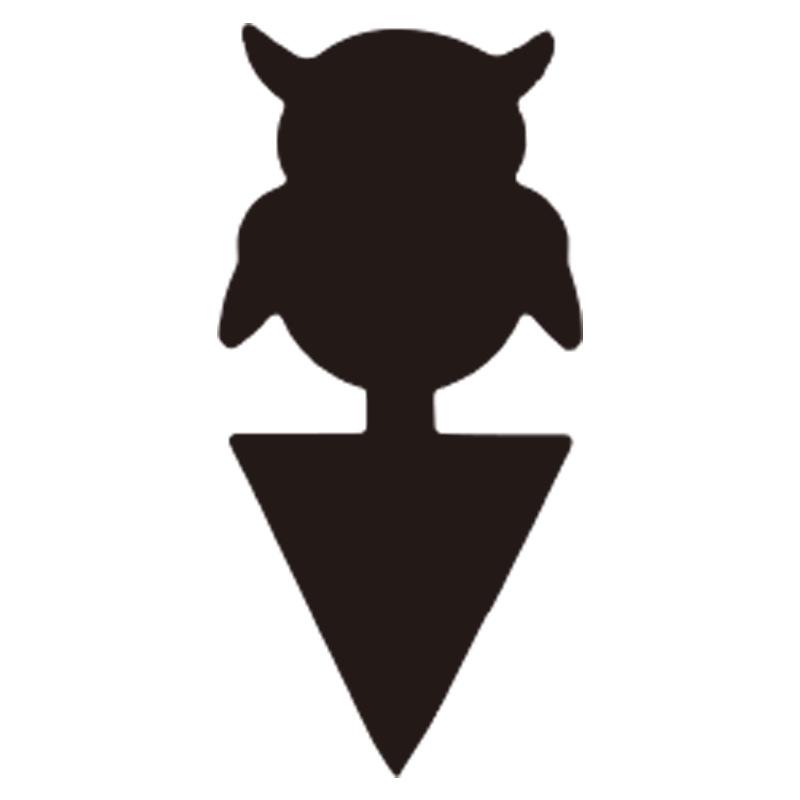 Black Double-Sided Waterproof Butterfly-Shaped Sticky Trap with Fruit Fly Attractant for Gardening