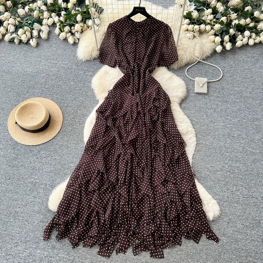Elegantas Vienkrāsainas O-veida kakla Fringed Savienotas