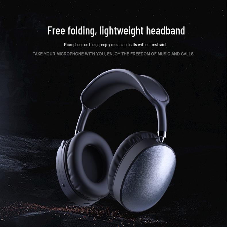 Foldable Over-Ear Bluetooth Headphones: Ultra-Long Battery, High Aesthetic, Comfortable, No Ear Pressure - Perfect for Gaming