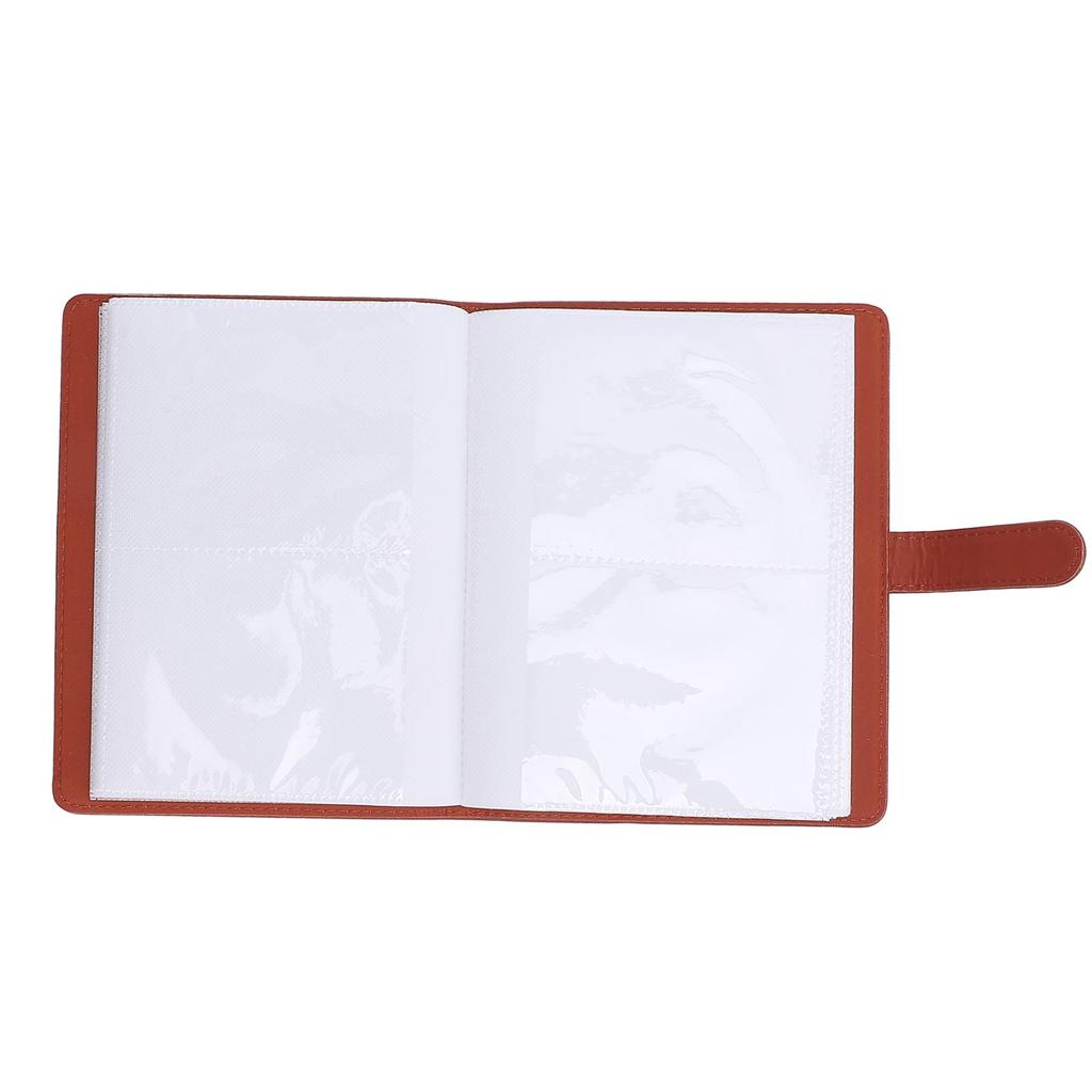 Wallet PU Leather Photo Album for Wide 400 300 210 Photo Album Book 80 Pockets for 5 Inch Pictures Buckle Design