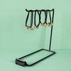 Metal Jewelry Stand Jewelry Display Rack Alloy Texture Bracelet Holder for Displaying Necklaces Earrings and Bracelets