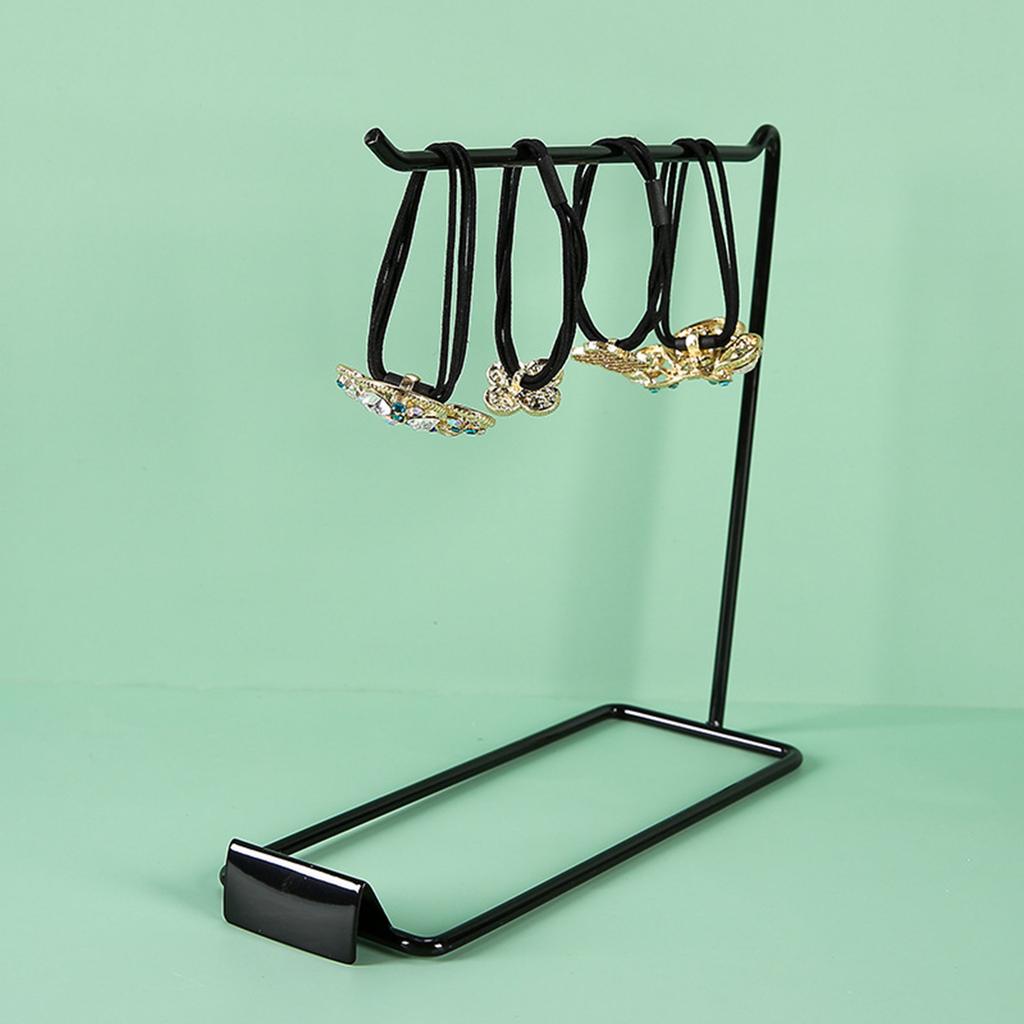 Metal Jewelry Stand Jewelry Display Rack Alloy Texture Bracelet Holder for Displaying Necklaces Earrings and Bracelets
