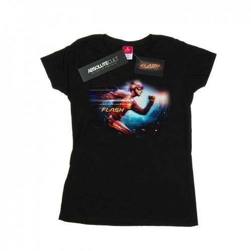DC Comics Womens/Ladies The Flash Sparks Cotton T-Shirt