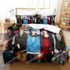 Cartoon Kuroko's Basketball 3D Bedding Set Duvet Cover Pillowcases Single Twin Full Queen King Size Home Decor Quilt Boys Gift
