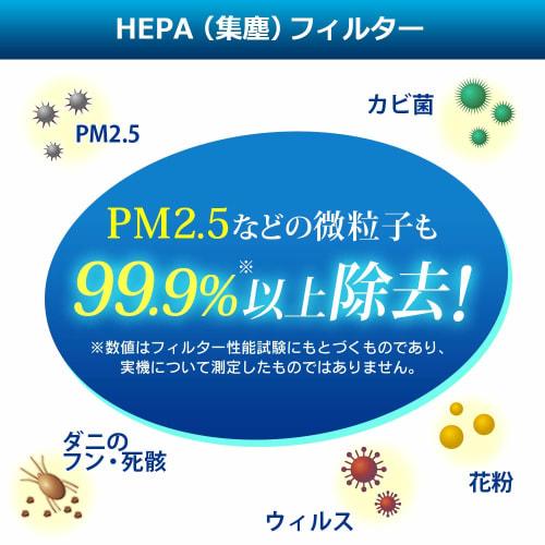 Iris Ohyama Air Purifier HXF-C25-W/RHF-253-TM/RHF-253-WM Compatible Replacement Deodorizing Filter 10 Tatami HXF-A25TF White