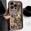 Colorful Mushroom Soft Case For iPhone 14 Cover For iPhone 11 13 14 15 16  Pro Max 13Pro XS Max XR X 7 8 Plus 12 13 Mini Cases