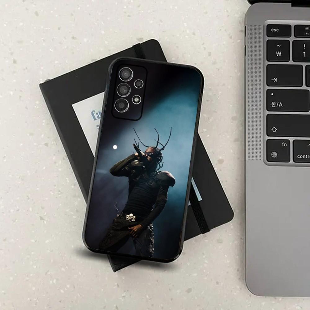 

Rapper T-Travis Scott Utopia Phone Case For Samsung Galaxy A13,A21s,A22,A31,A32,A52,A53,A71,A80,A91 Soft Black Cover Samsung a41