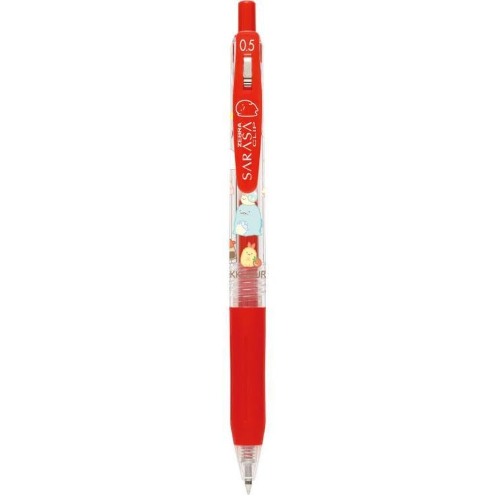 Sumikkogurashi Sarasa Clip Red PR11402 x x San-X 0.5mm Approx. H14.1 W1.1 D1.1cm красный