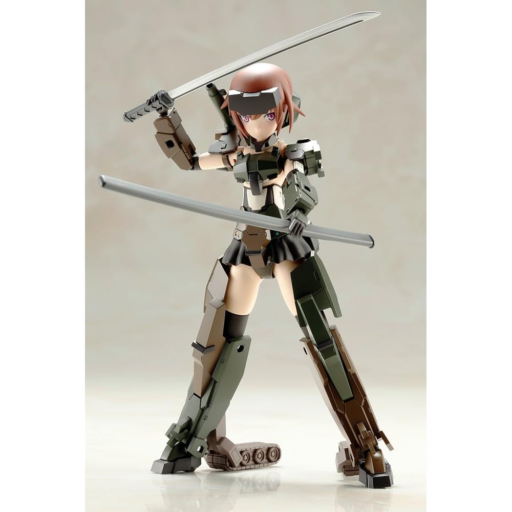 Frame Arms Girl Goryu 10th Style Model Kit with LittleArmory 150mm Non-Scale Pre-Colored Plastic Model