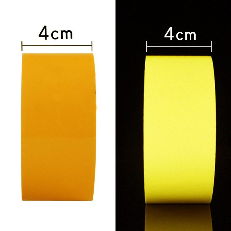 1 Roll Luminous Tape Width 4/5CM Super Bright Self Luminou Identification Sticker Wall Sticker Fluorescent Tape Warn Tape
